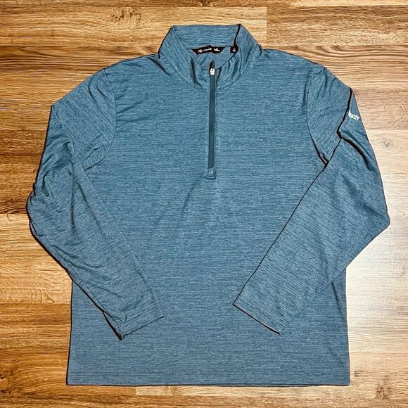 Travis Mathew Crestview Poly Cotton 1/4 Q Zip Pullover Men’s XL XXL Long Sleeve - Picture 2 of 7